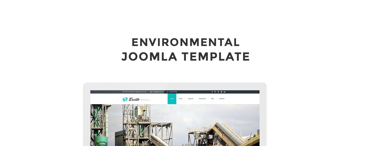 экологический адаптивный шаблон joomla