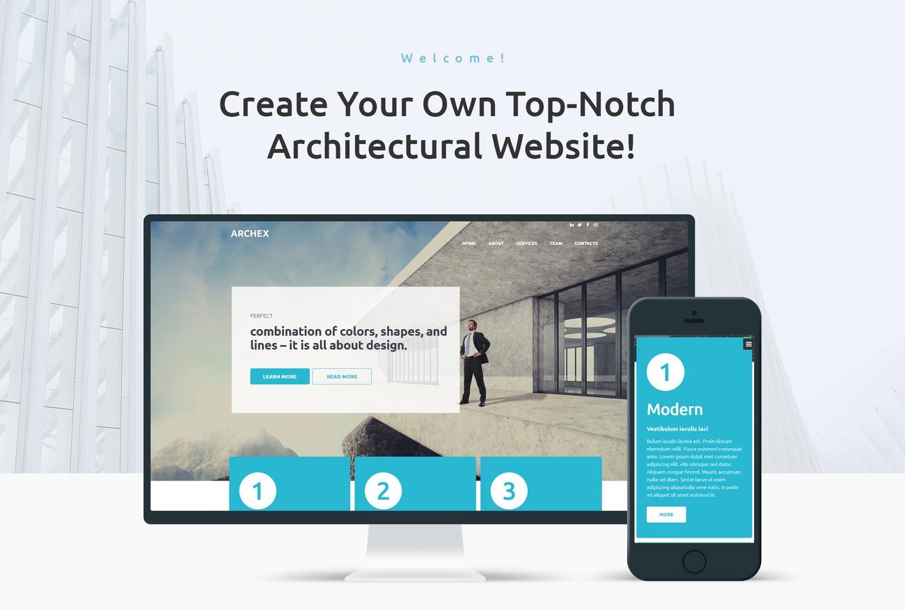 архитектурная отделка wordpress тема