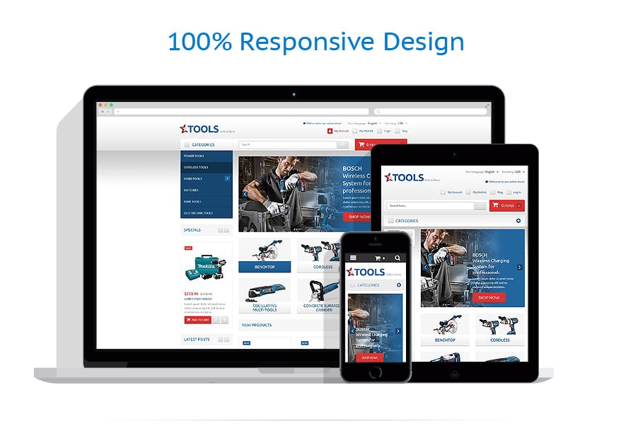 функциональный интернет-магазин magento theme