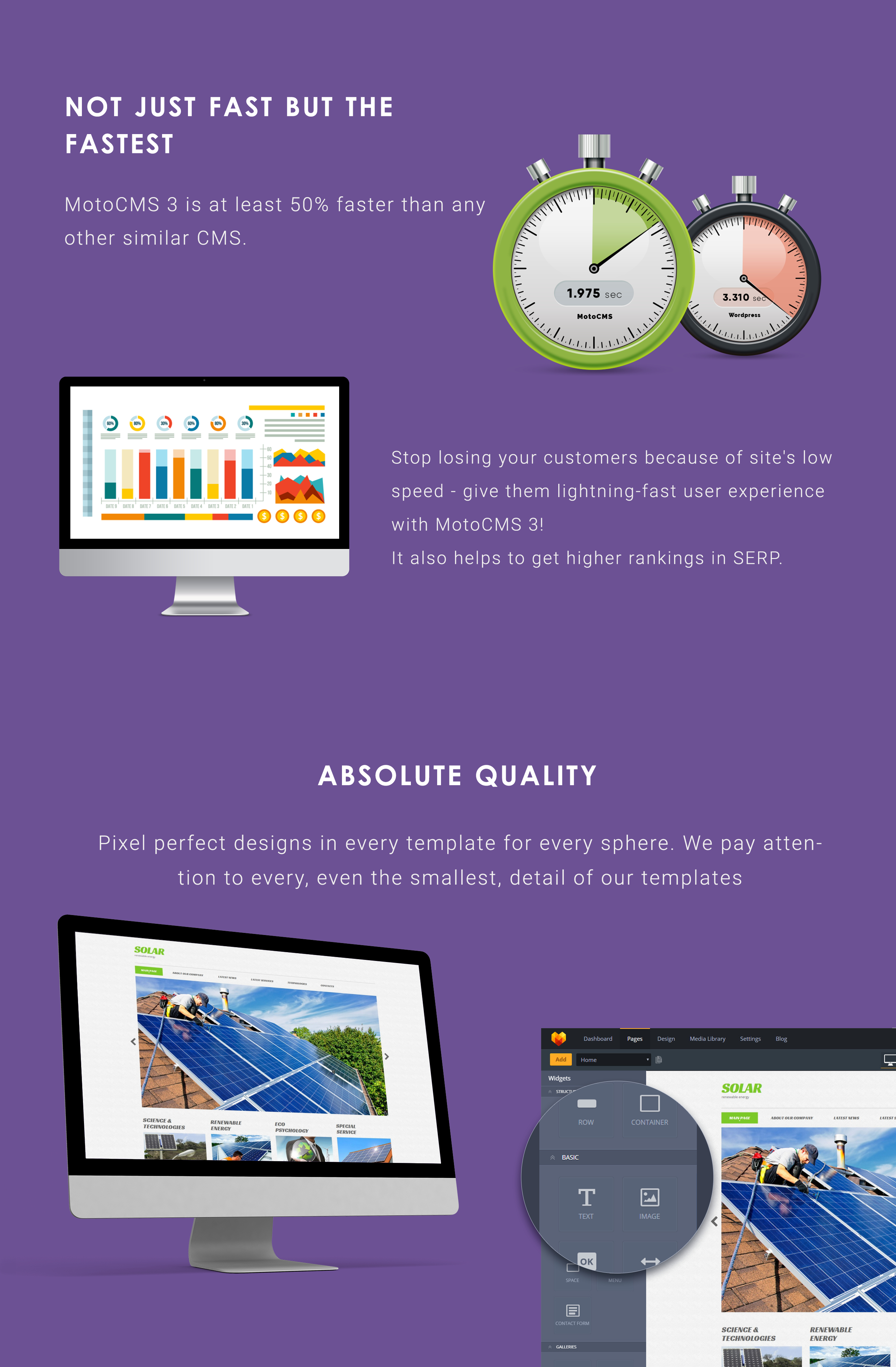 шаблон solar energy moto cms 3