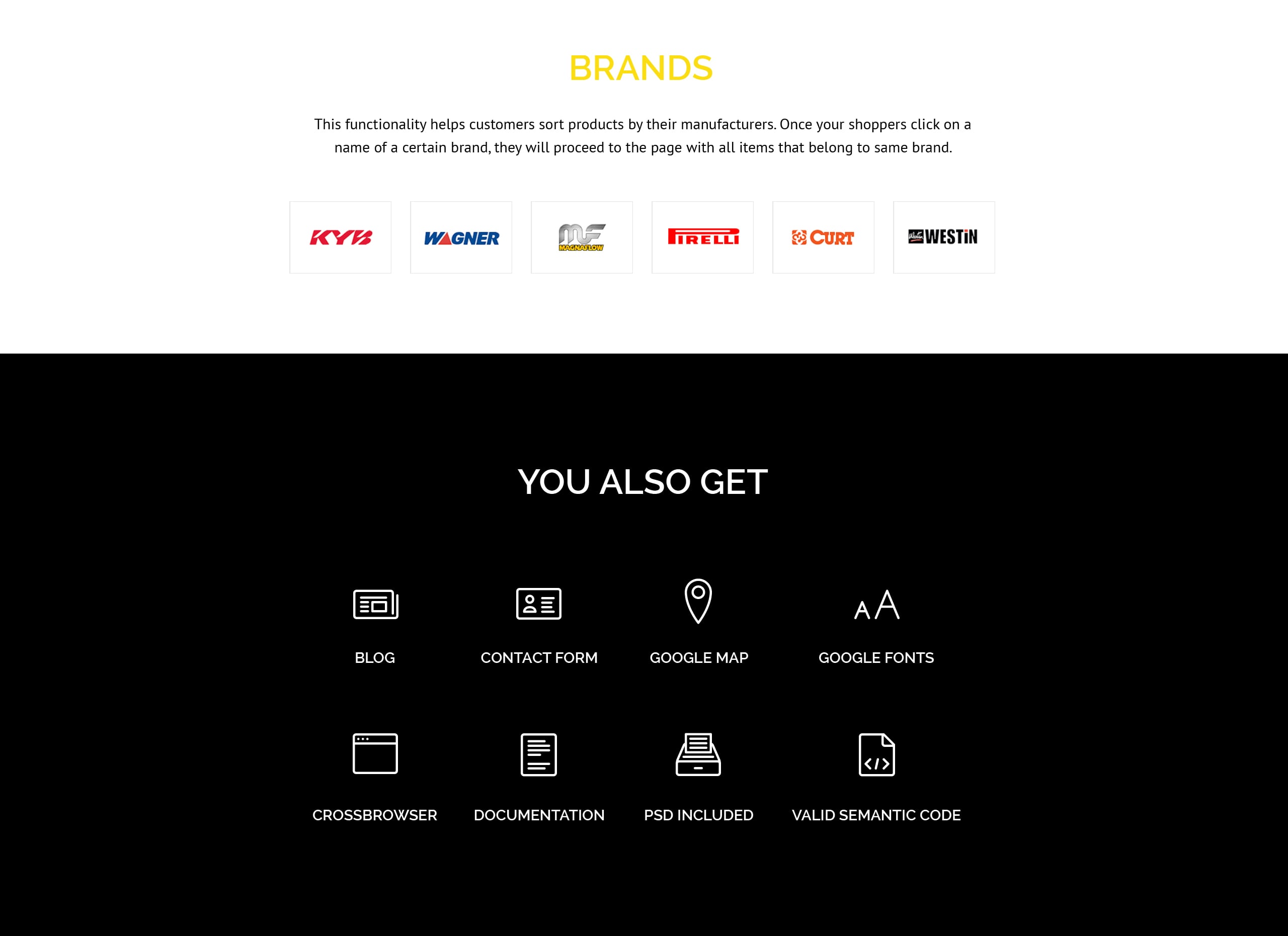 автозапчасти shopify тема