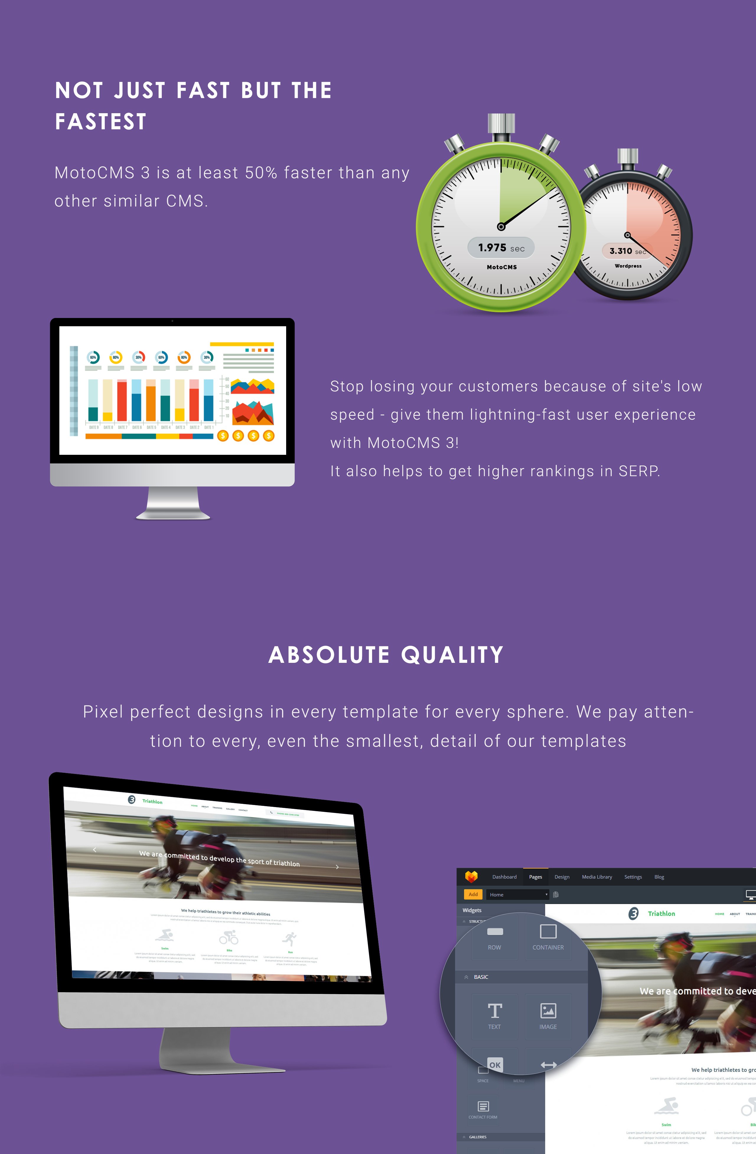 шаблон triathlon moto cms 3