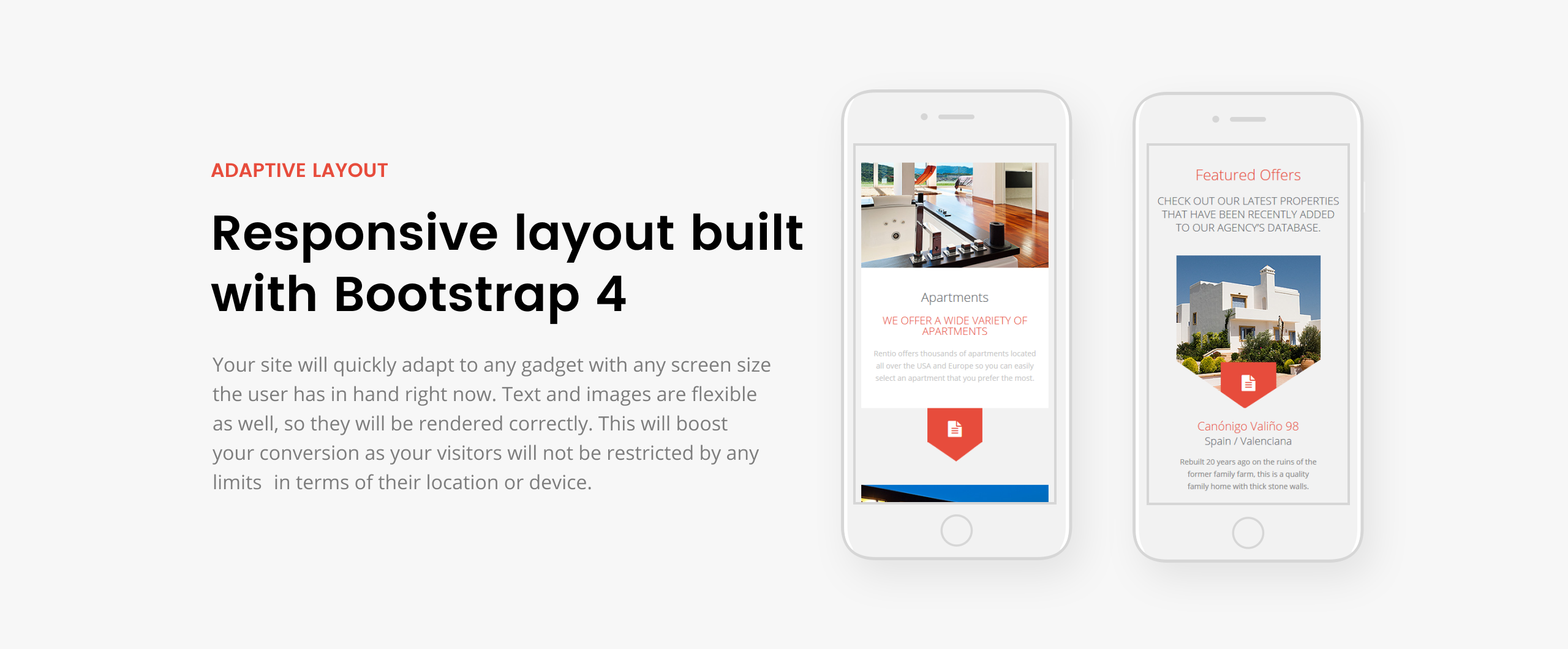 аренда компании clean html5 шаблон целевой страницы