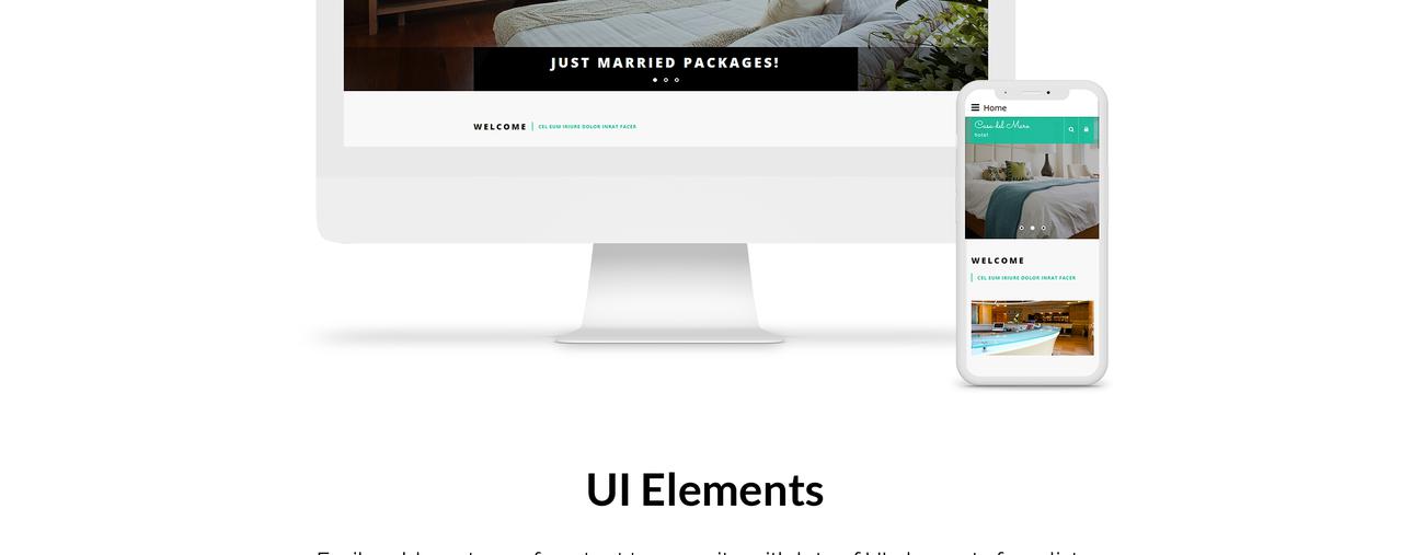 шаблон joomla гостиничного люкса