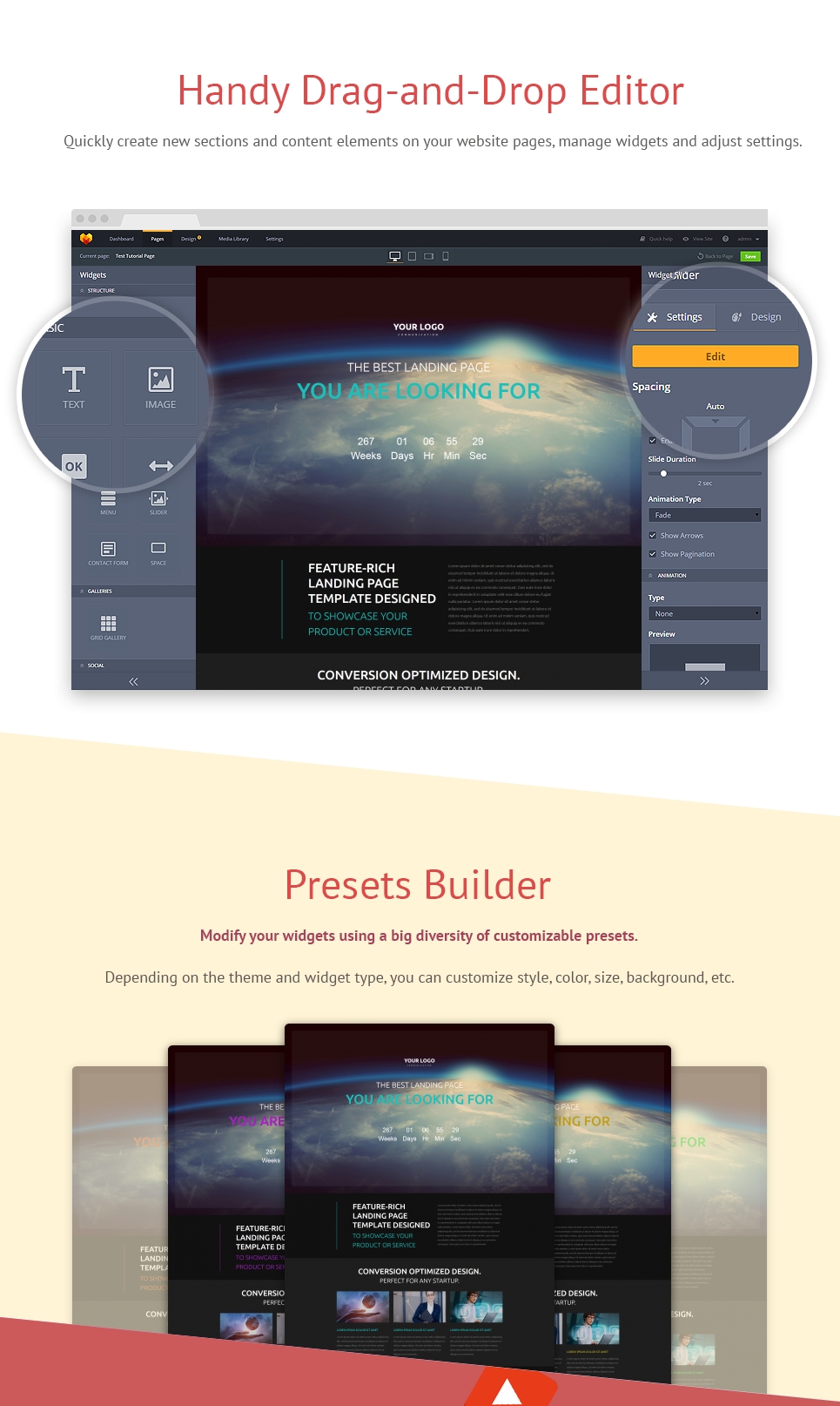 шаблон communications moto cms 3