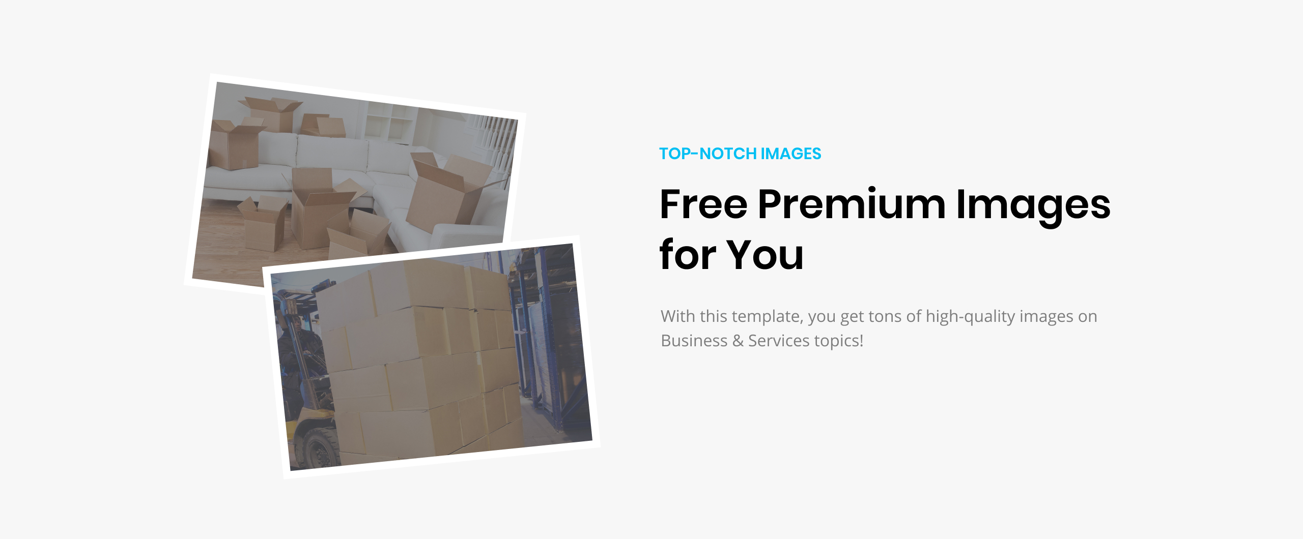moving company modern html landing page template