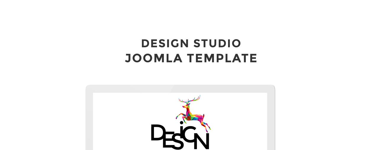 дизайн студия отзывчивый креативный шаблон joomla