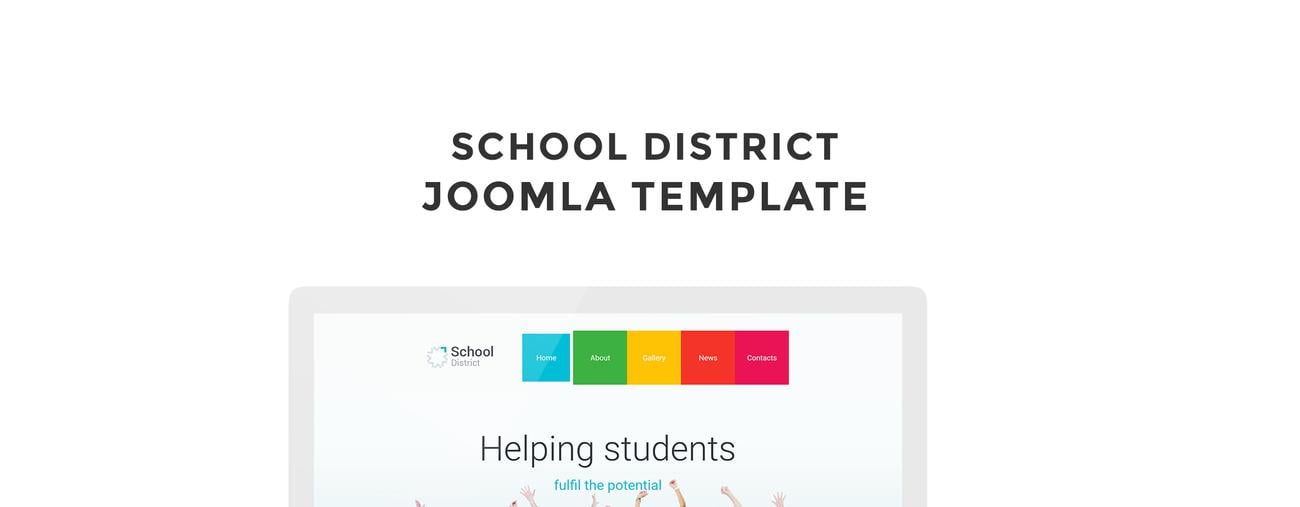 школьный округ joomla шаблон