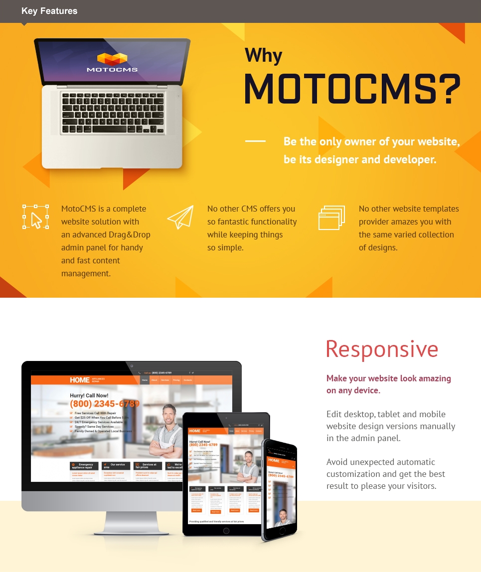 ремонт дома moto cms 3 шаблон