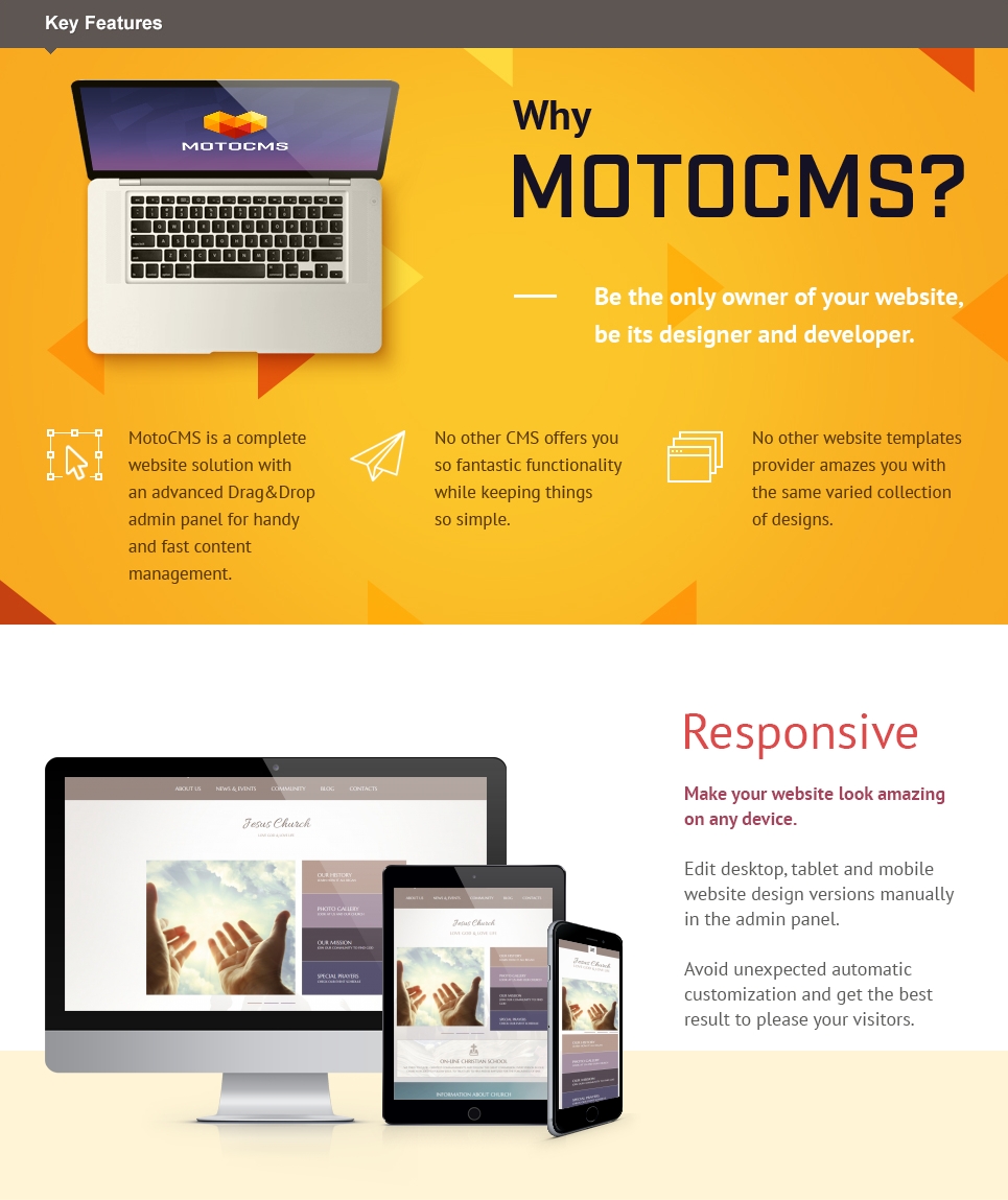 иисус церковь moto cms 3 шаблон