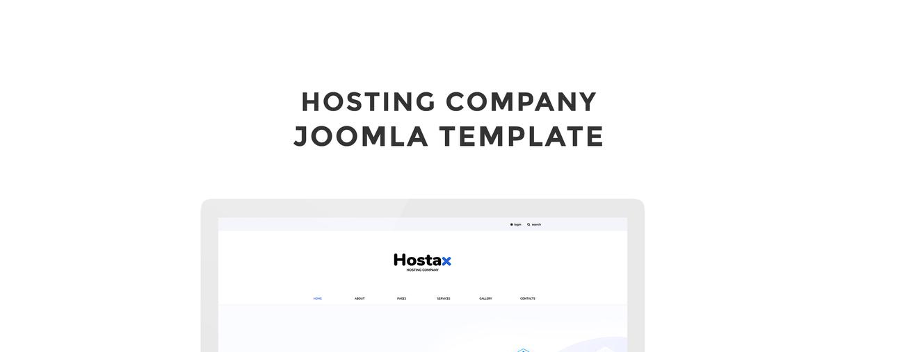 хостинг чистого шаблона joomla