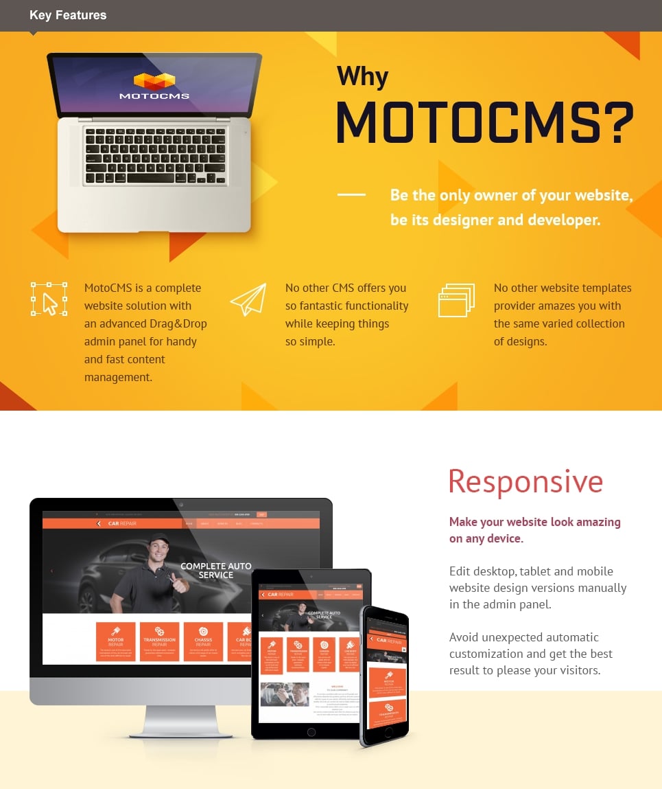 ремонт автомобилей moto cms 3 шаблон