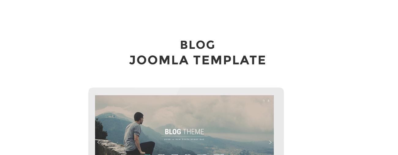 тема блога шаблон joomla