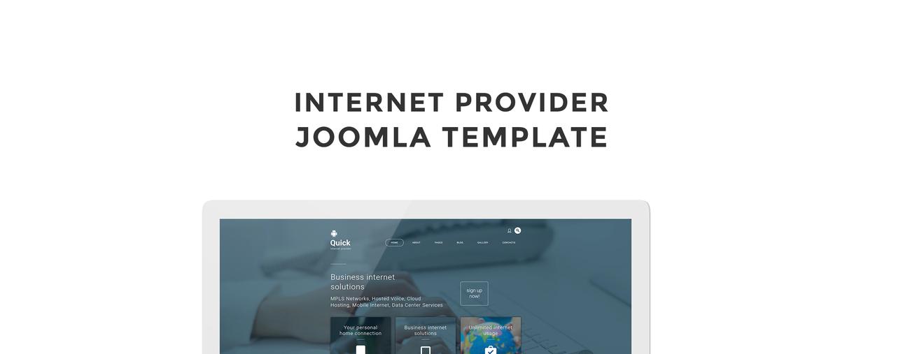 хостинг многостраничного креативного шаблона joomla