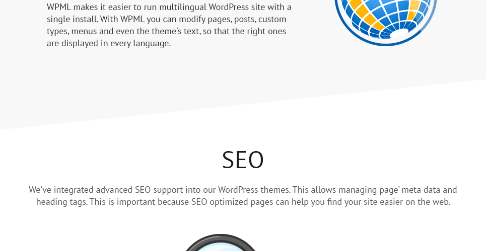 модель портфолио отзывчивая тема wordpress
