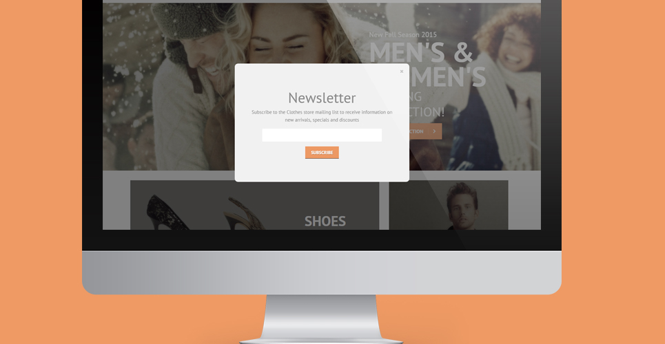 одежда отзывчивая тема magento