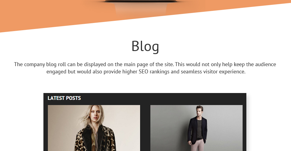 одежда отзывчивая тема magento