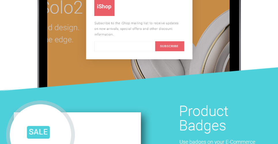 шаблон OpenCart ishop