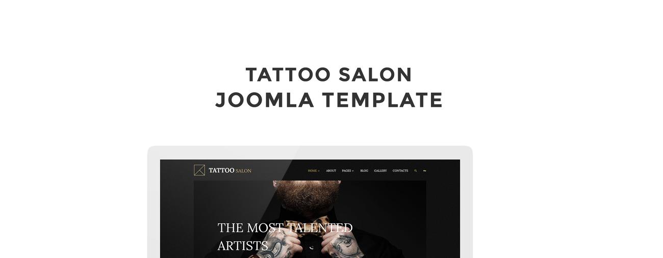 тату салон joomla шаблон