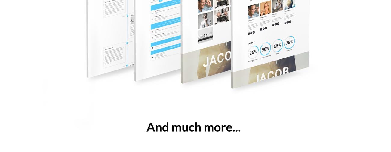 шаблон jacob joomla