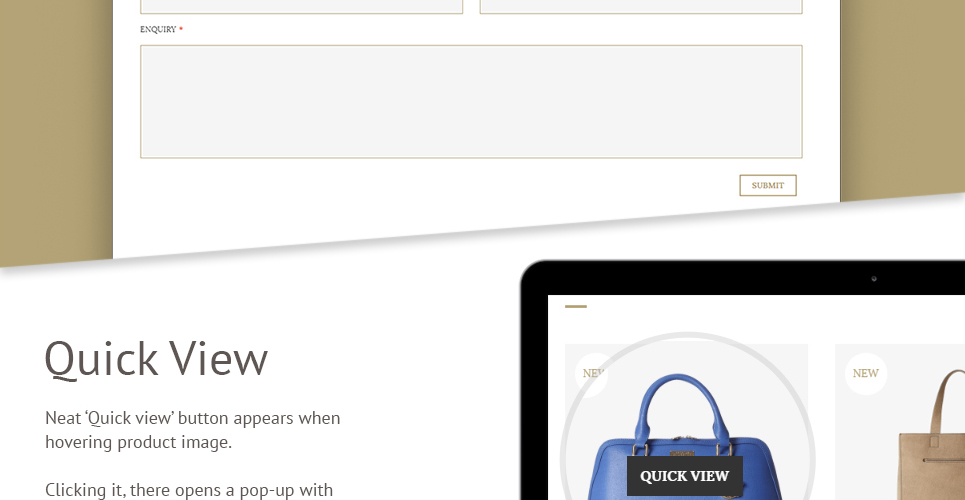 шаблон opencart для сумок