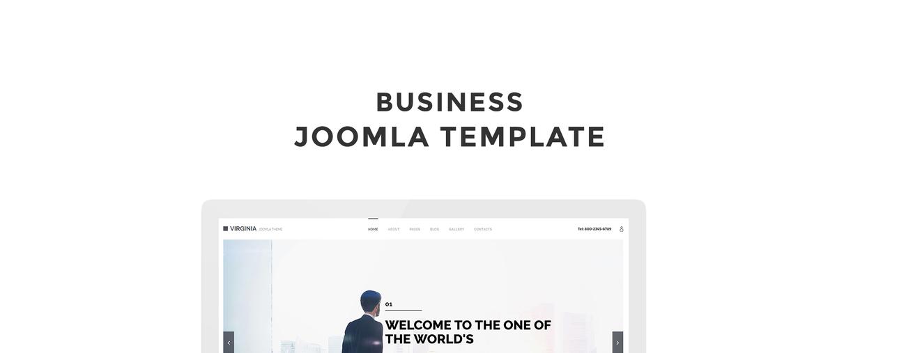 шаблон virginia joomla