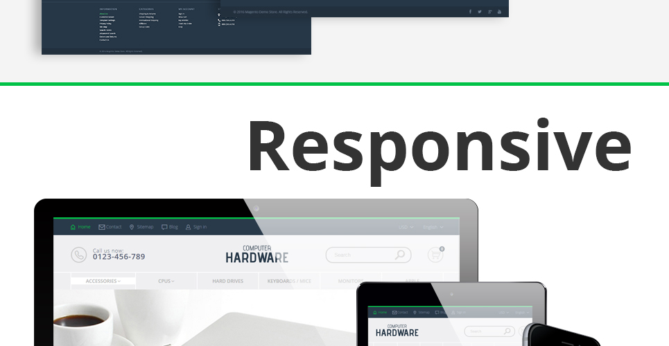 тема prestashop компьютерного оборудования