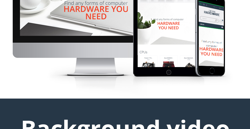 тема prestashop компьютерного оборудования