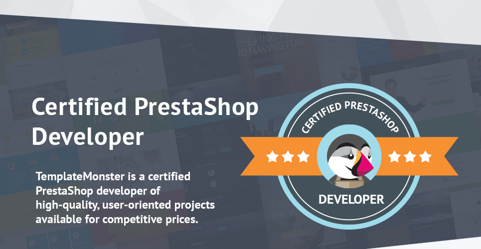 визитная карточка prestashop тема