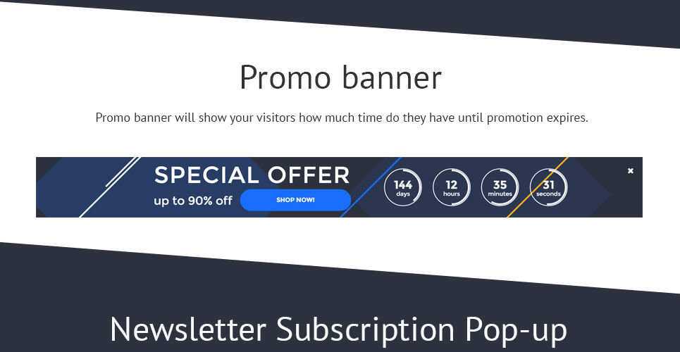 экстремальная тема shopify