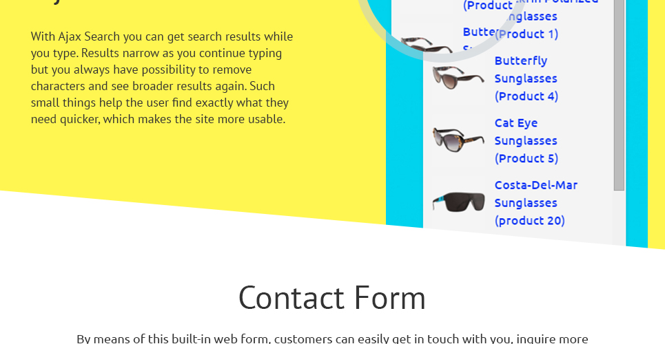 шаблон shine opencart