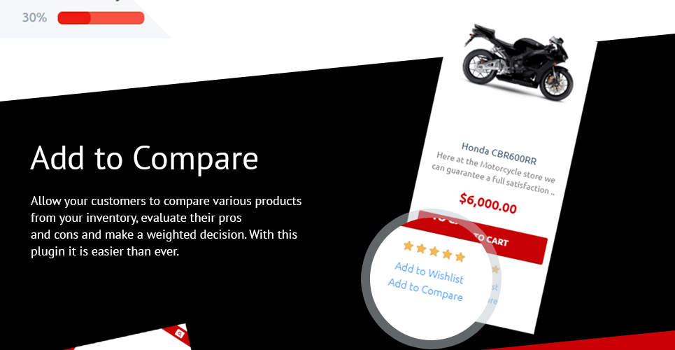 шаблон мотоцикла opencart