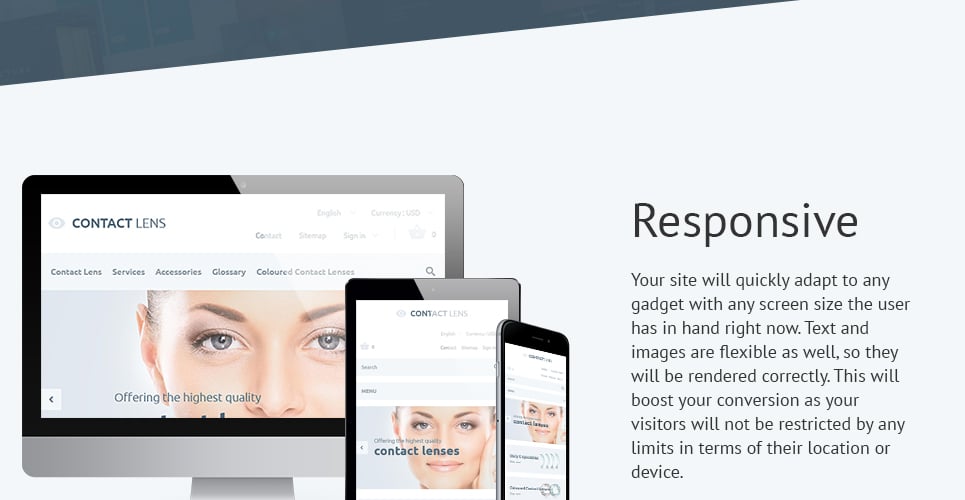 контактные линзы prestashop тема