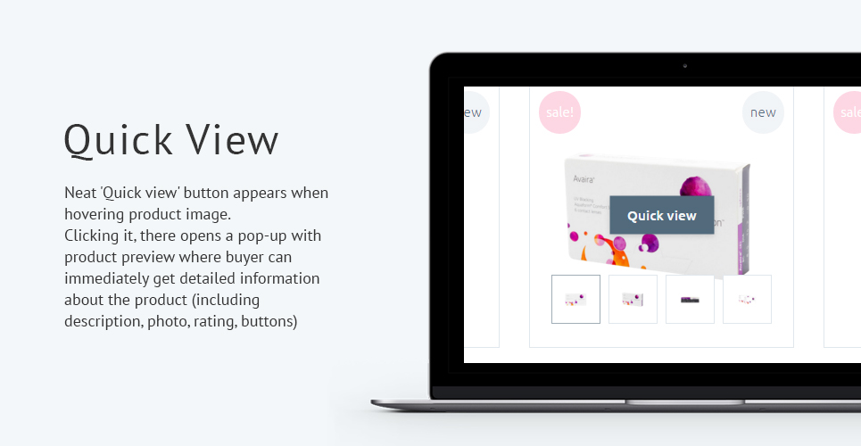 контактные линзы prestashop тема