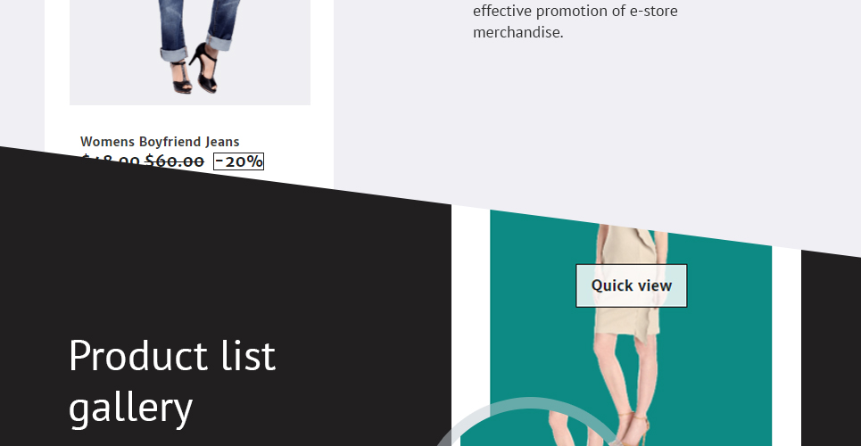 концепция prestashop тема