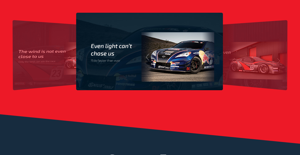 адаптивный шаблон сайта car club