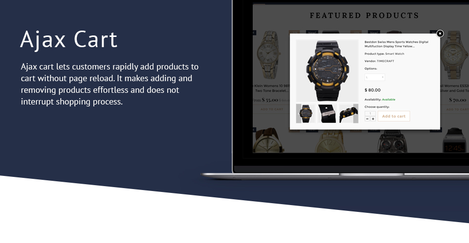 тема time craft shopify