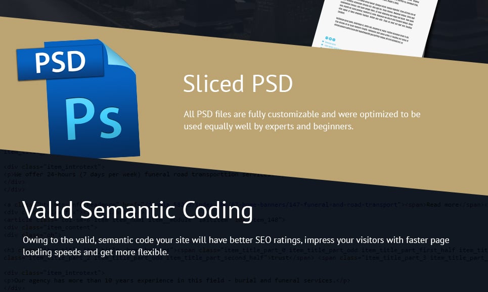 ритуальные услуги отзывчивый шаблон joomla