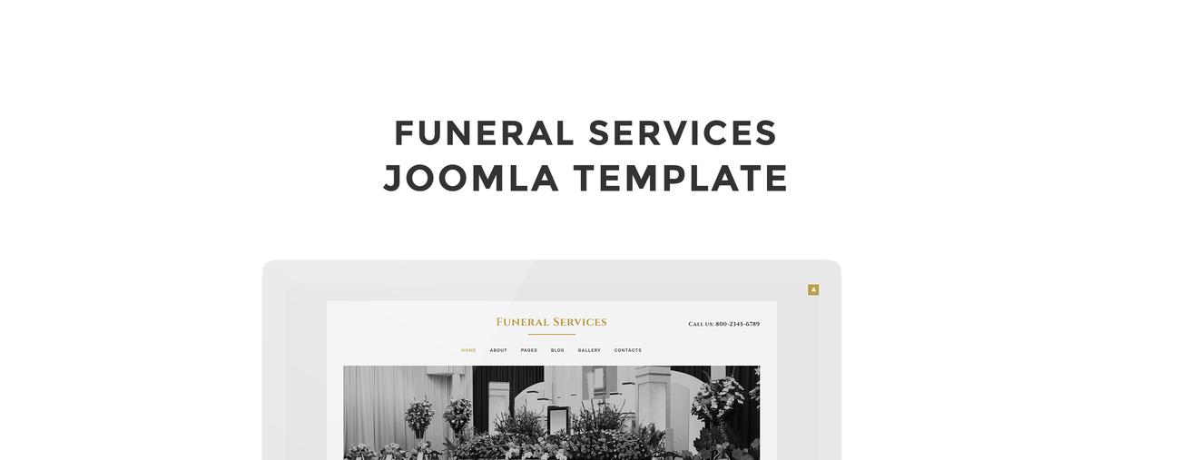 ритуальные услуги шаблон joomla