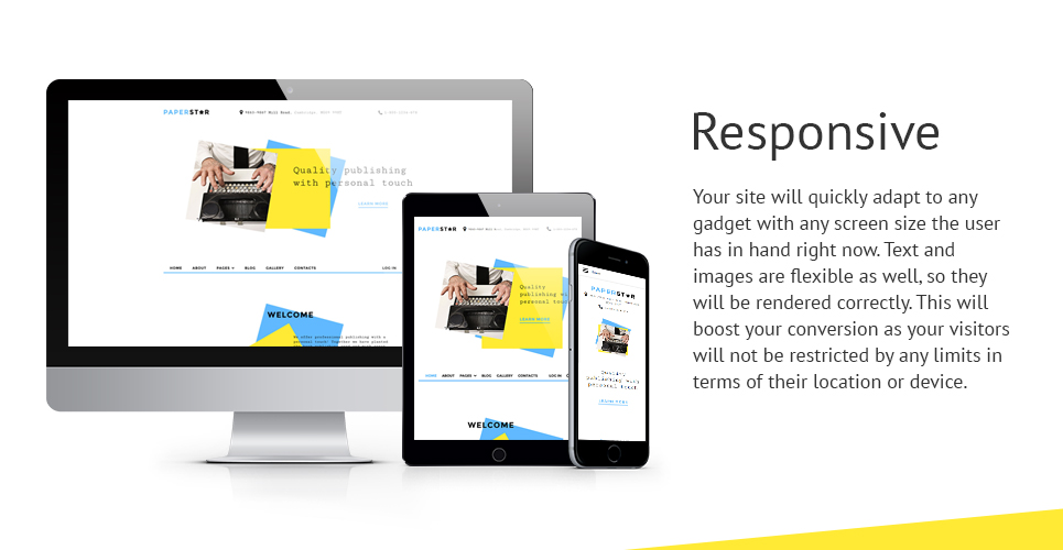 шаблон paper star joomla