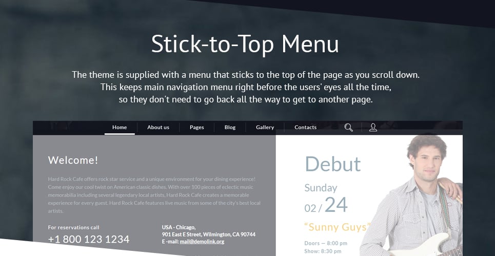 шаблон hardrock joomla