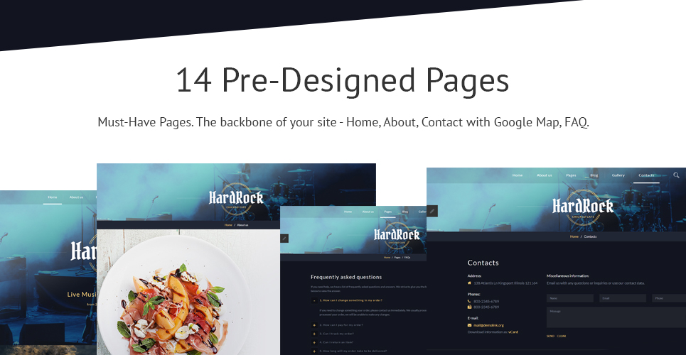 шаблон hardrock joomla