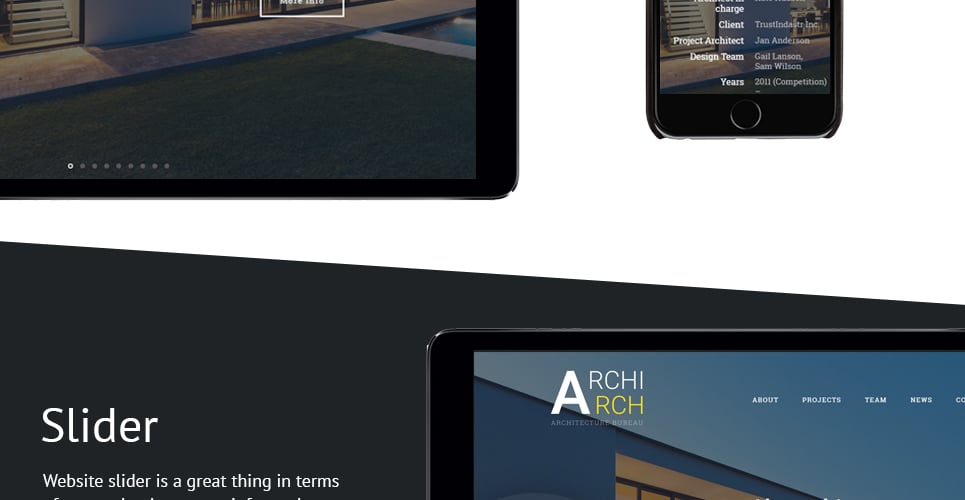 шаблон сайта archiarch