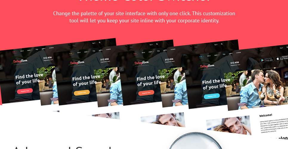 datingroom joomla шаблон