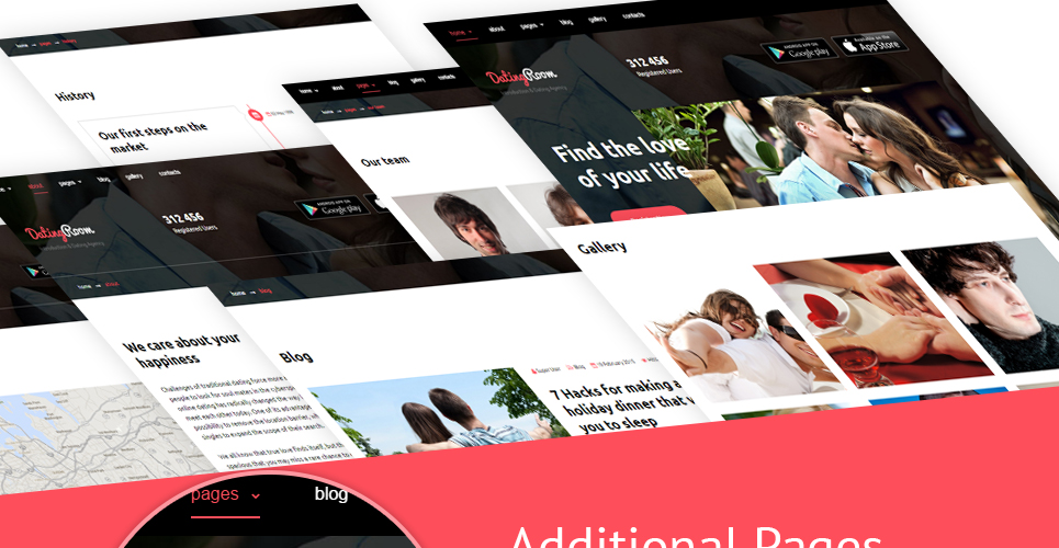 datingroom joomla шаблон