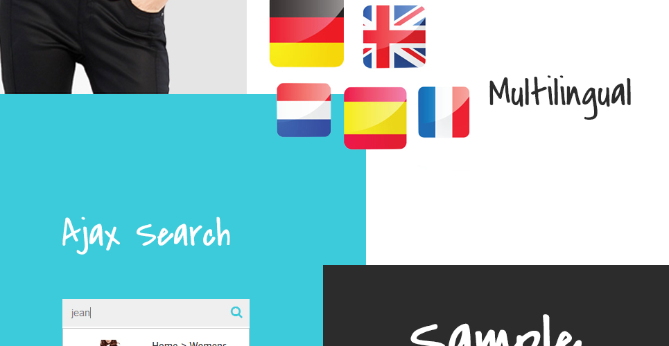 модная одежда prestashop тема