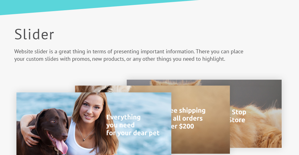 шаблон OpenCart petshop