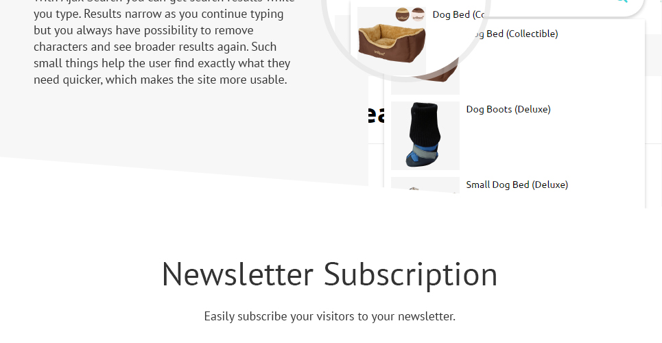 шаблон OpenCart petshop