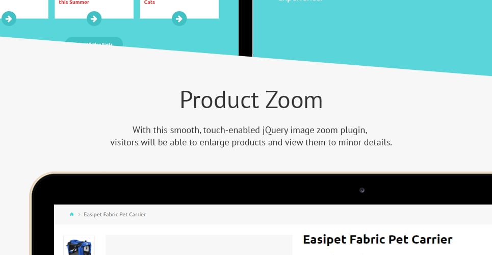 шаблон OpenCart petshop