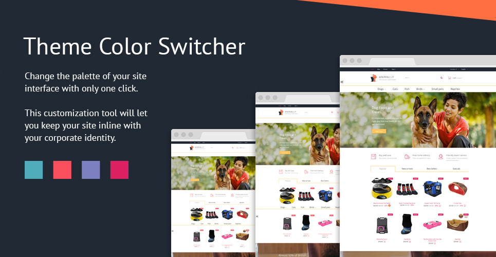 тема animally prestashop